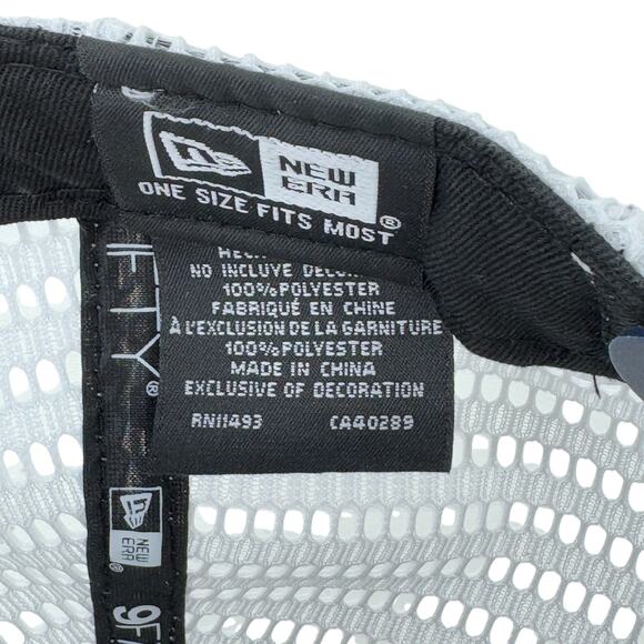 MLB Houston Astros New Era 9Fifty Trucker Hat Mens OSFM Blue White Cap - Picture 11 of 12